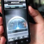 Uno speedtest su uno smartphone: ecco le connessione dati più veloci