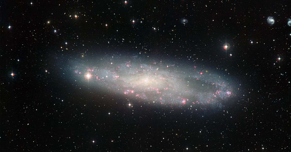 Anno luce galassia spazio