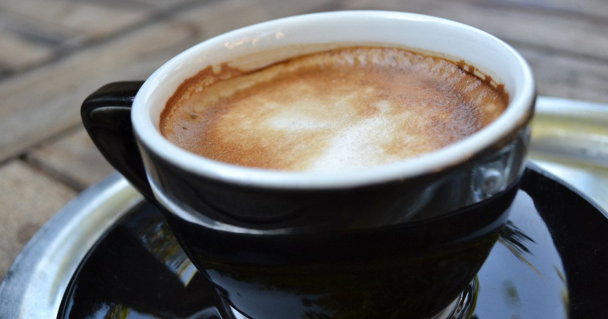 Una tazzina di caffè