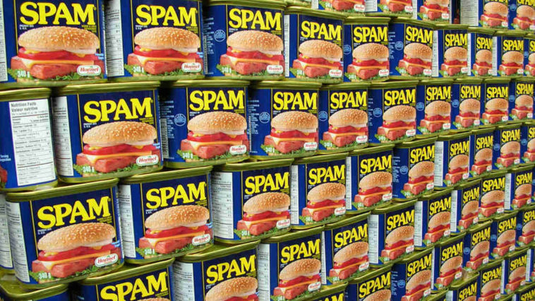 Scatolette di carne SPAM