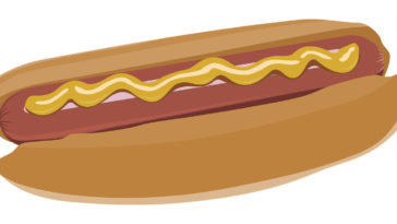 Un classico hot-dog.