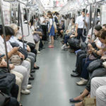 Metropolitana di Tokyo. Puzza-free.