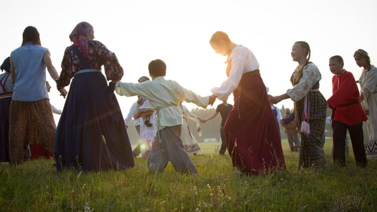 Danza rituale di gruppo