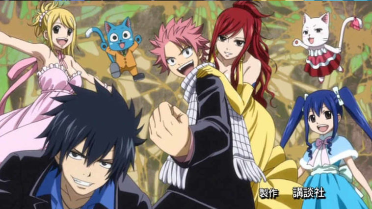 Protagonisti di Fairy Tail.