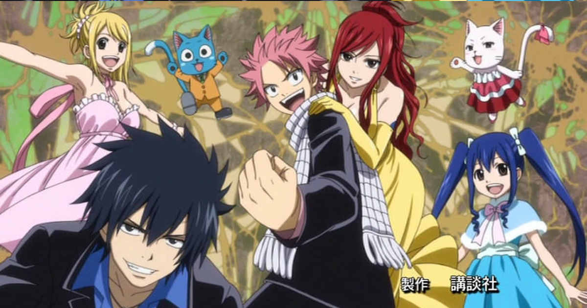 Protagonisti di Fairy Tail.