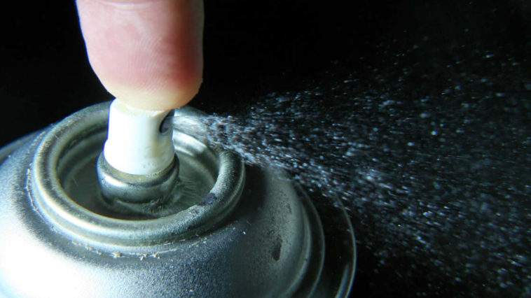 Bomboletta in funzione.