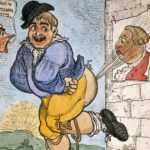 Uomo che emette un peto.