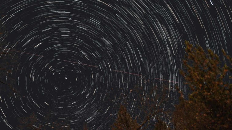 Rotazione circumpolare delle stelle.