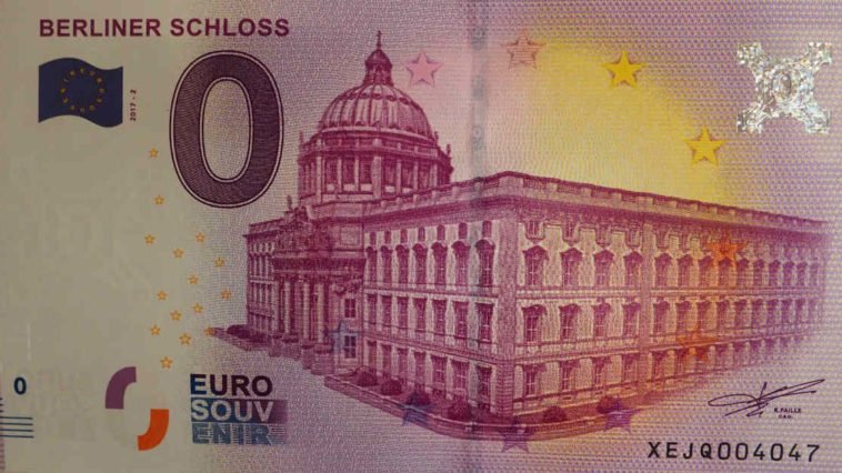 zero euro banconota