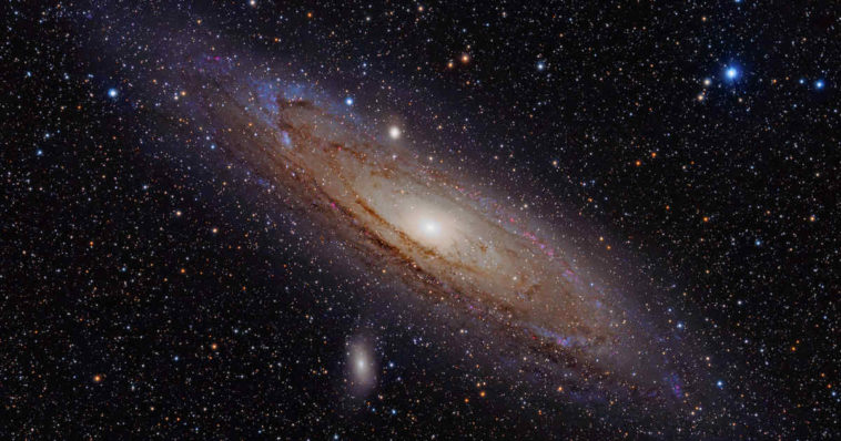 La galassia di Andromeda, la più vicina alla nostra.