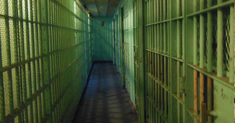 Foto corridoio prigione, carcere