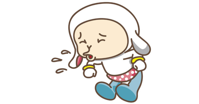 Etciù! Un fantasioso disegno rappresenta il momento di uno starnuto.