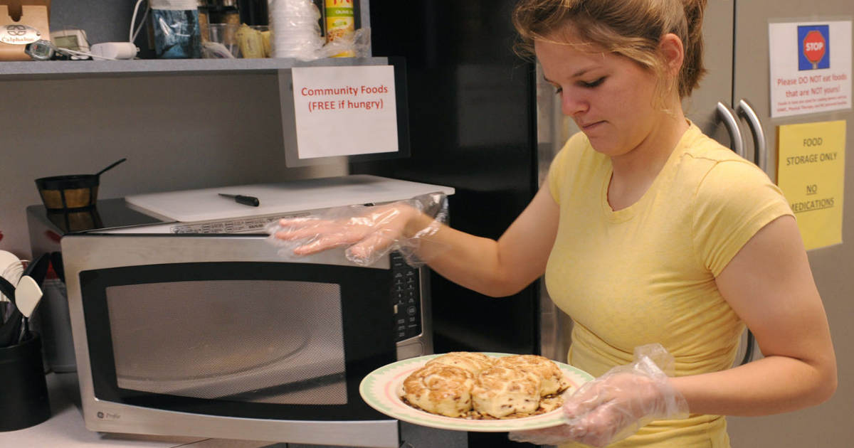 Rotoli alla cannella cotti al microonde