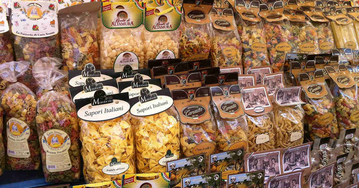 Pacchi di pasta