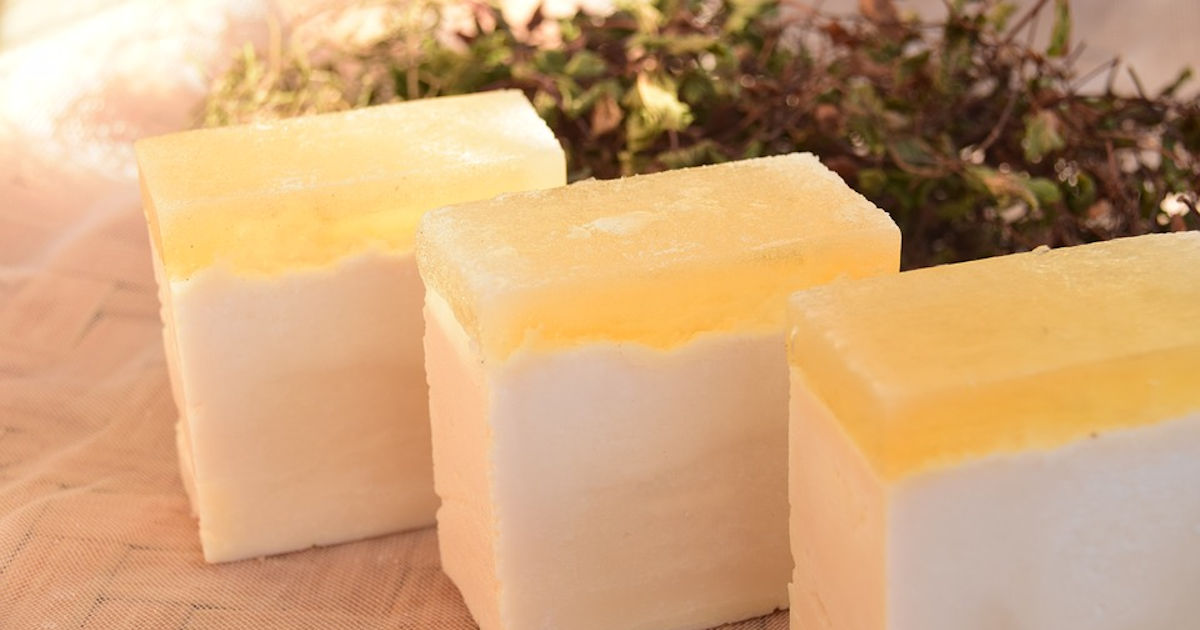 Del sapone fatto in casa