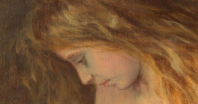 Un dettaglio di un quadro