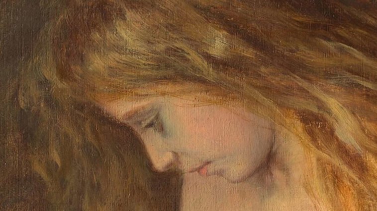 Un dettaglio di un quadro