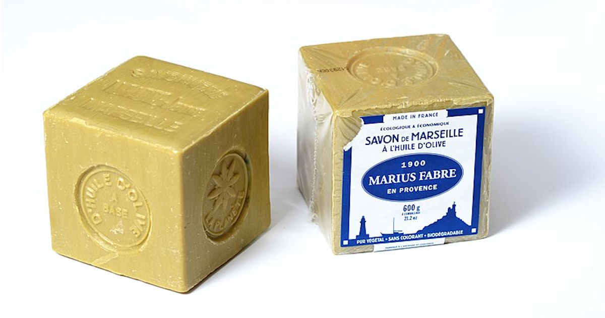 Sapone, Marsiglia, panetto