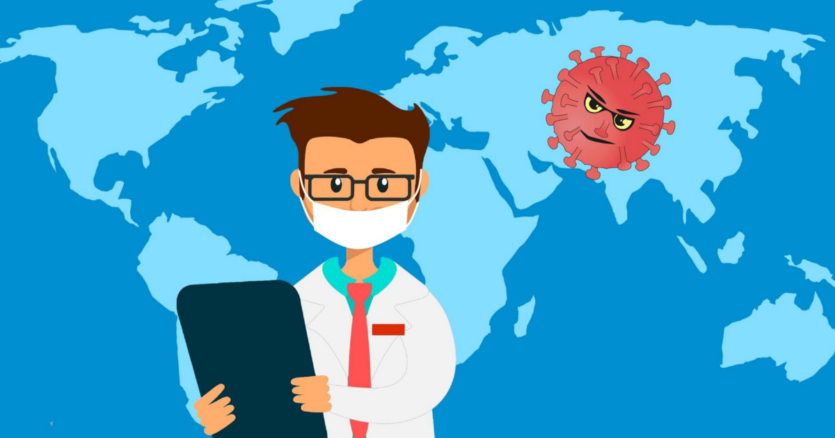 Virus e dottore.