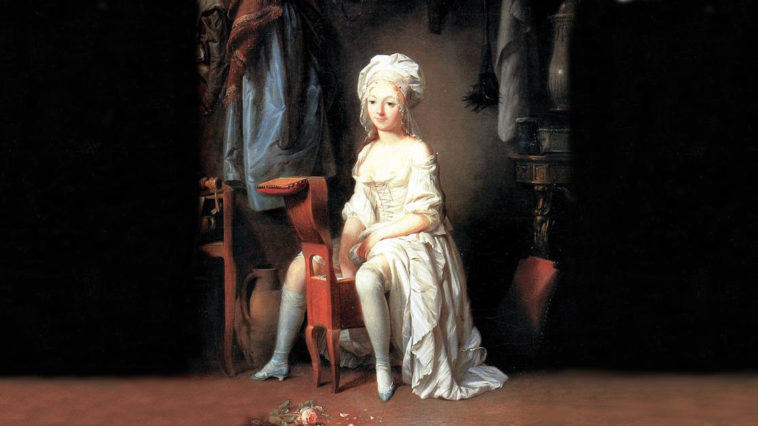 Bidet Elaborazione su La Toilette intime ou la Rose effeuillée Louis - Léopold Boilly (1761–1845)