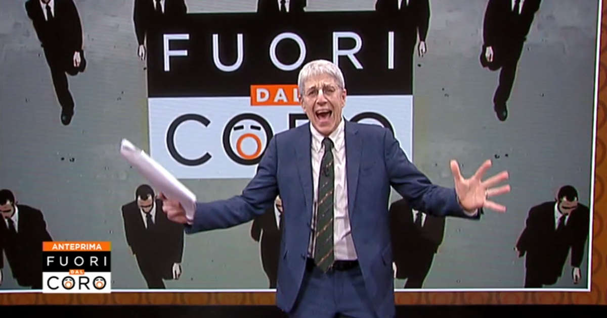 Mario Giordano urla Donato a Fuori dal Coro